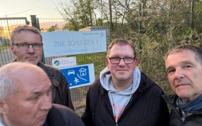 Besuch der Zentralen Unterbringungseinrichtung Vogelsang